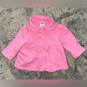 Carters Pink Jacket size 3 months